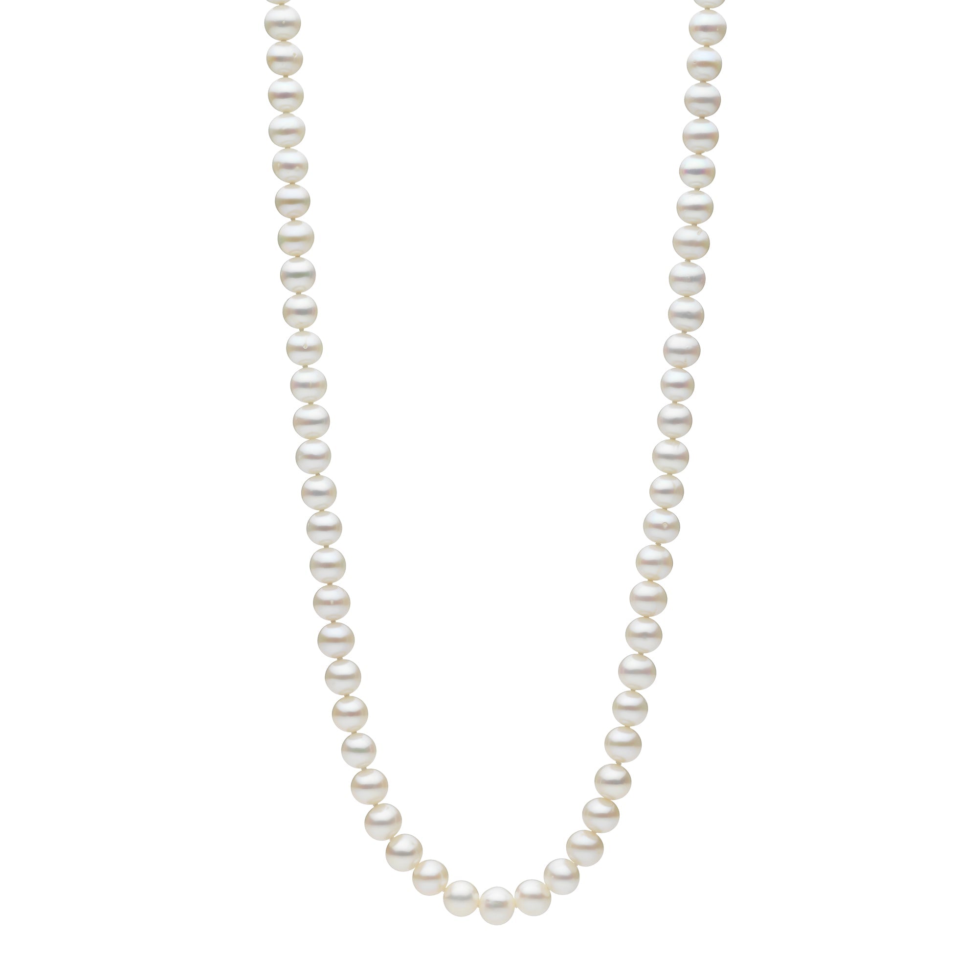 Sterling Silver Freshwater Pearl 45cm Strand Necklace