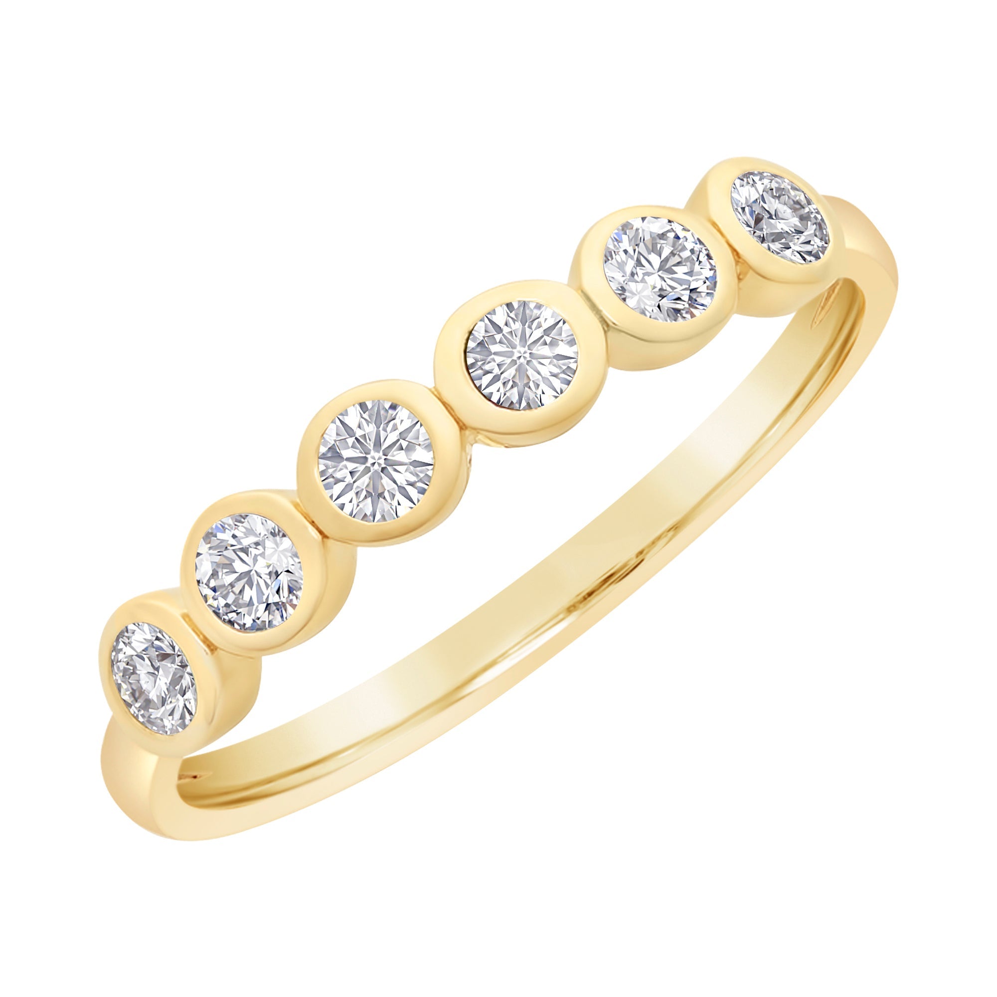 9ct Gold Cubic Zirconia Ring