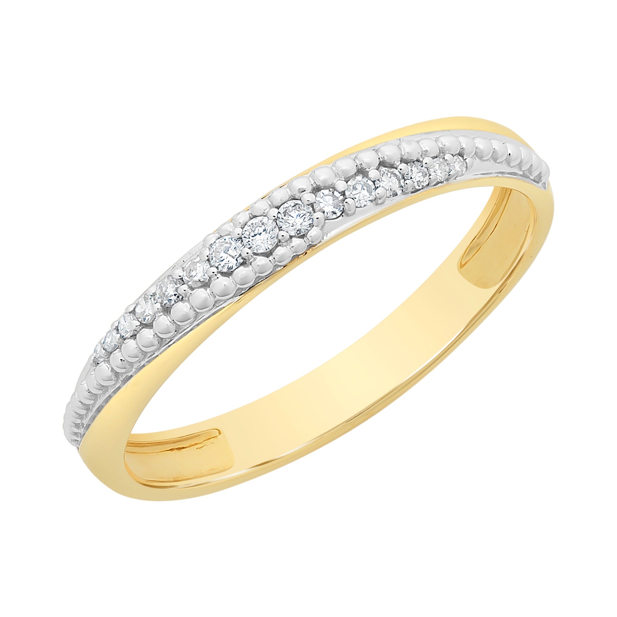 9ct Gold Diamond Ring