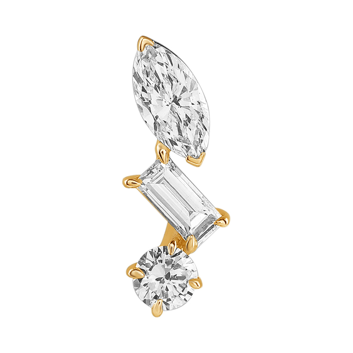 9ct Gold 0.50ct TDW Lab Grown Diamond Pendant