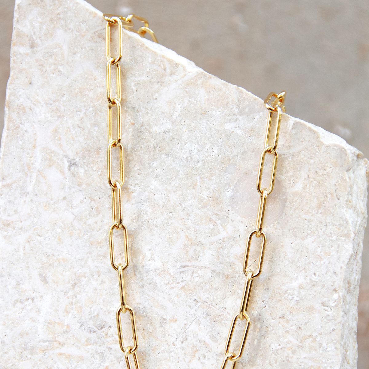 Najo Vista Chain Necklace - Yellow Gold