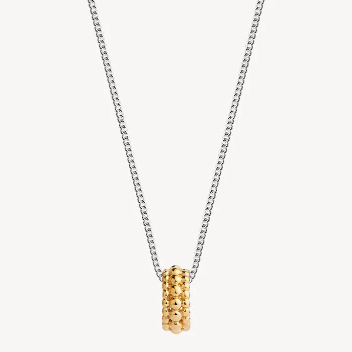 Najo Chia Silver & Yellow Gold Necklace (45cm )