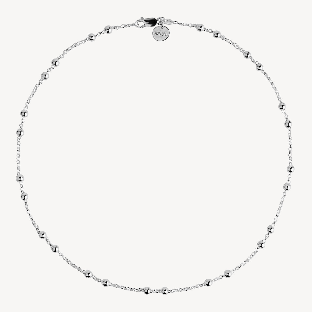 Najo Mattina Necklace - Sterling Silver (45cm)