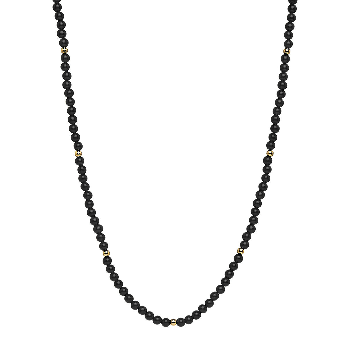 NAJO Stargazer Black Onyx Necklace (42cm+ext)