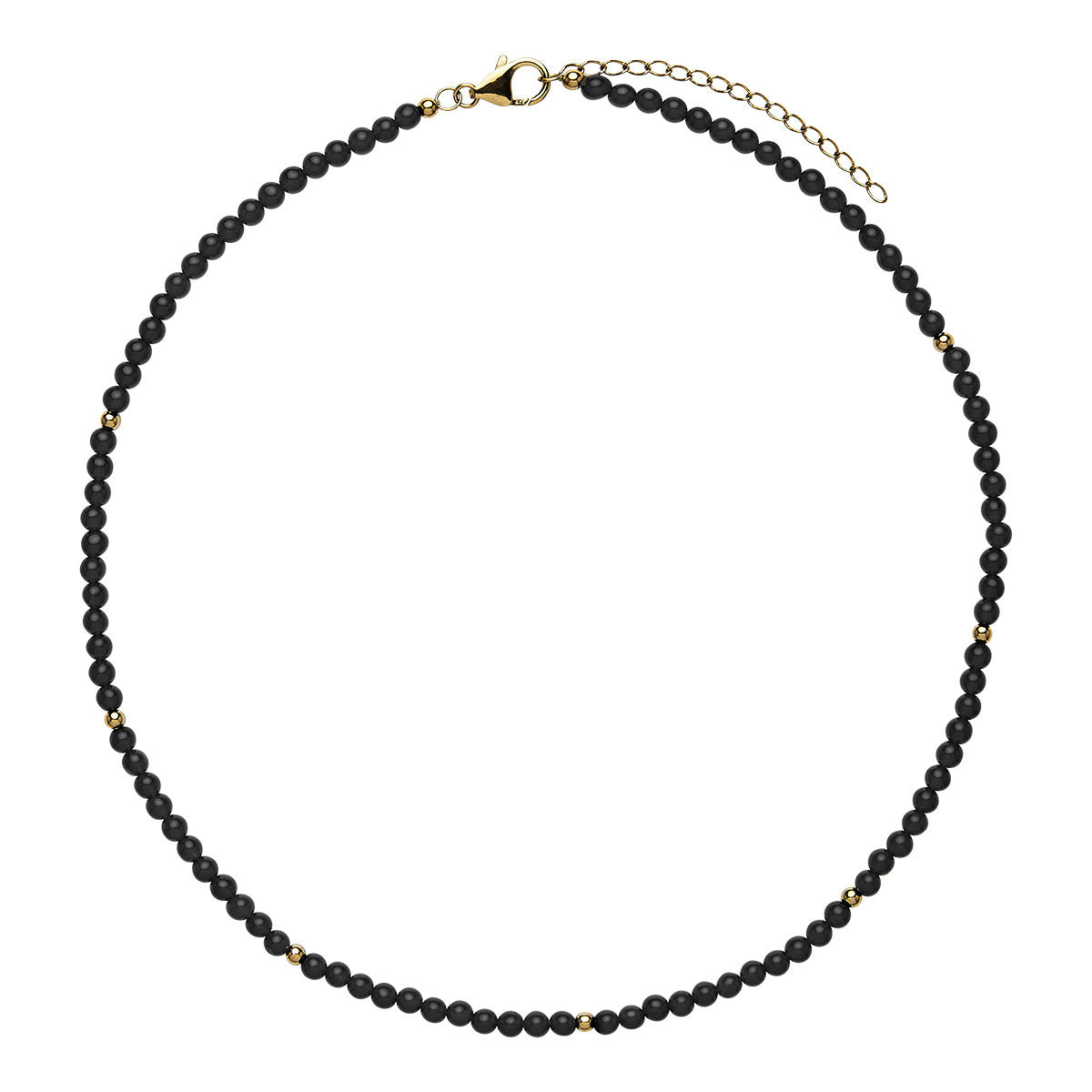 NAJO Stargazer Black Onyx Necklace (42cm+ext)