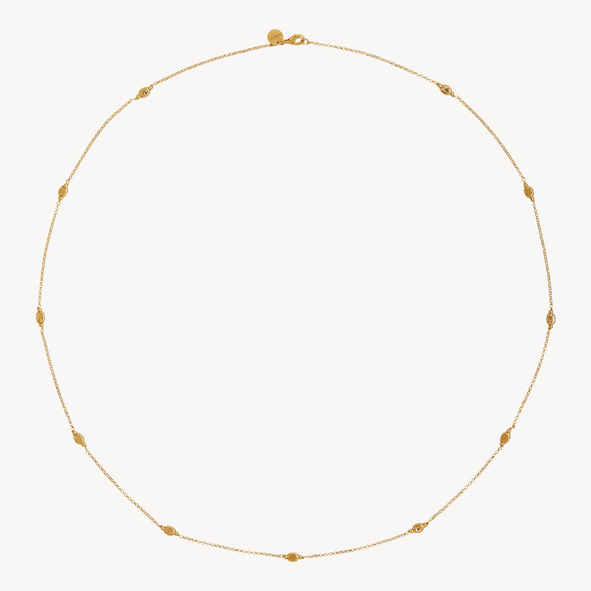 Najo Volare Necklace - Yellow Gold (80 cm)