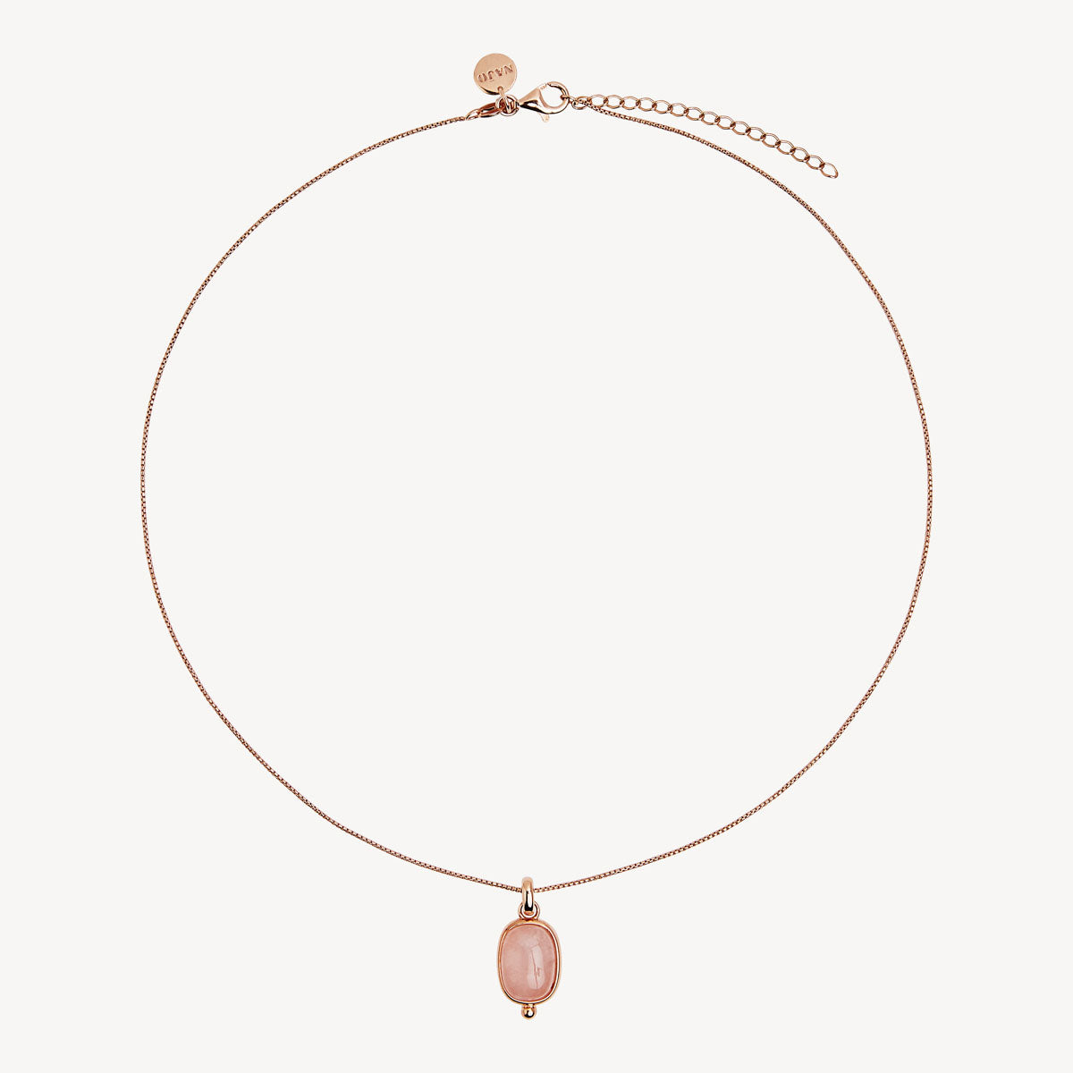 Najo Fleur Rose Quartz Pendant