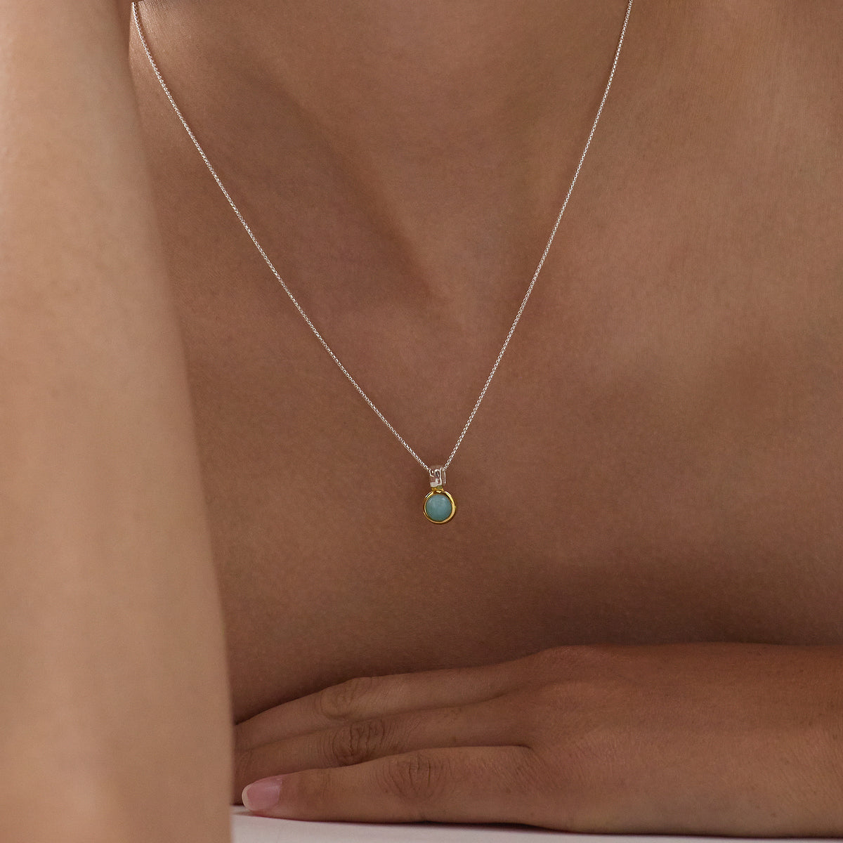 Najo Solace 2-Tone Amazonite Necklace