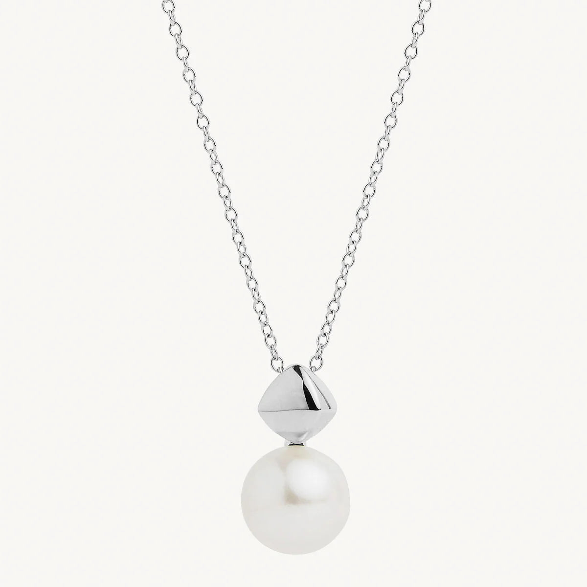 Najo Mirage Pearl Necklace - Sterling Silver
