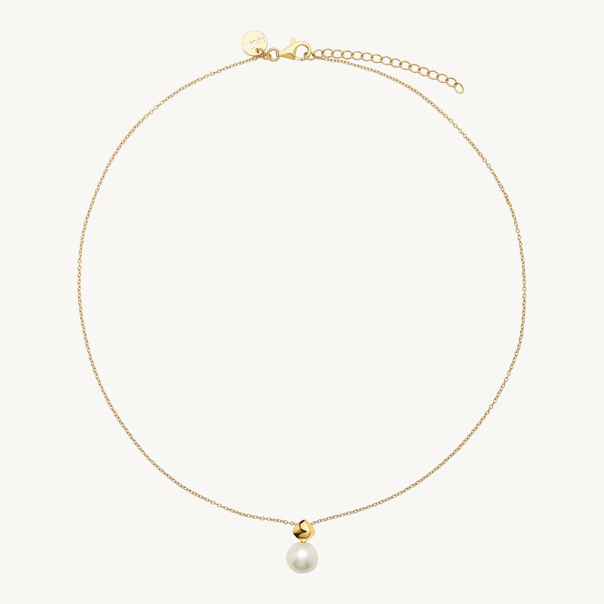 Najo Mirage Pearl Necklace - Yellow Gold