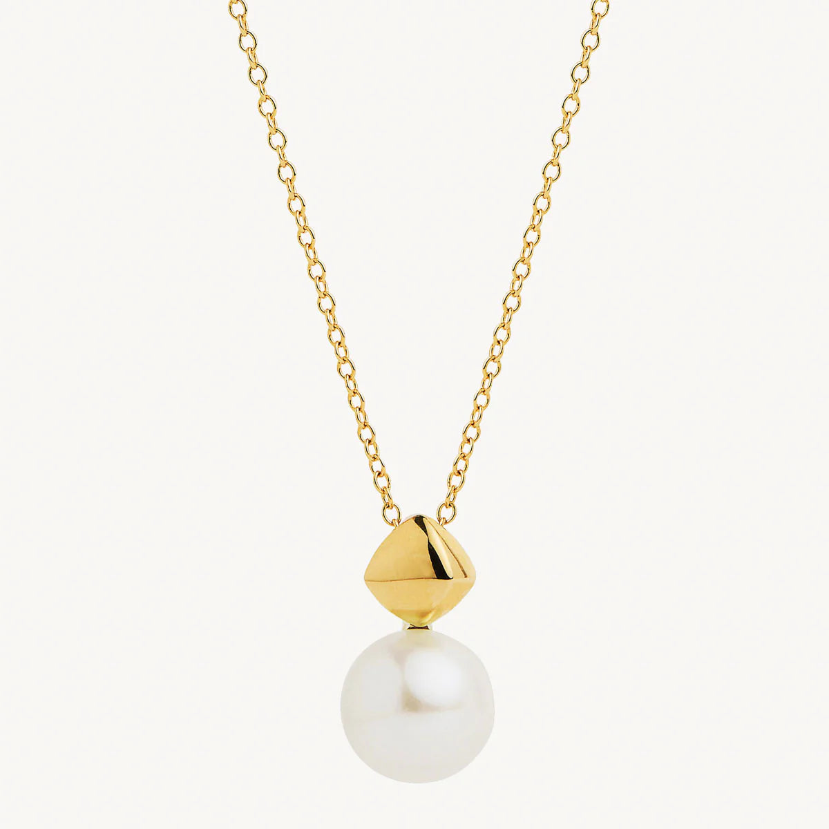 Najo Mirage Pearl Necklace - Yellow Gold
