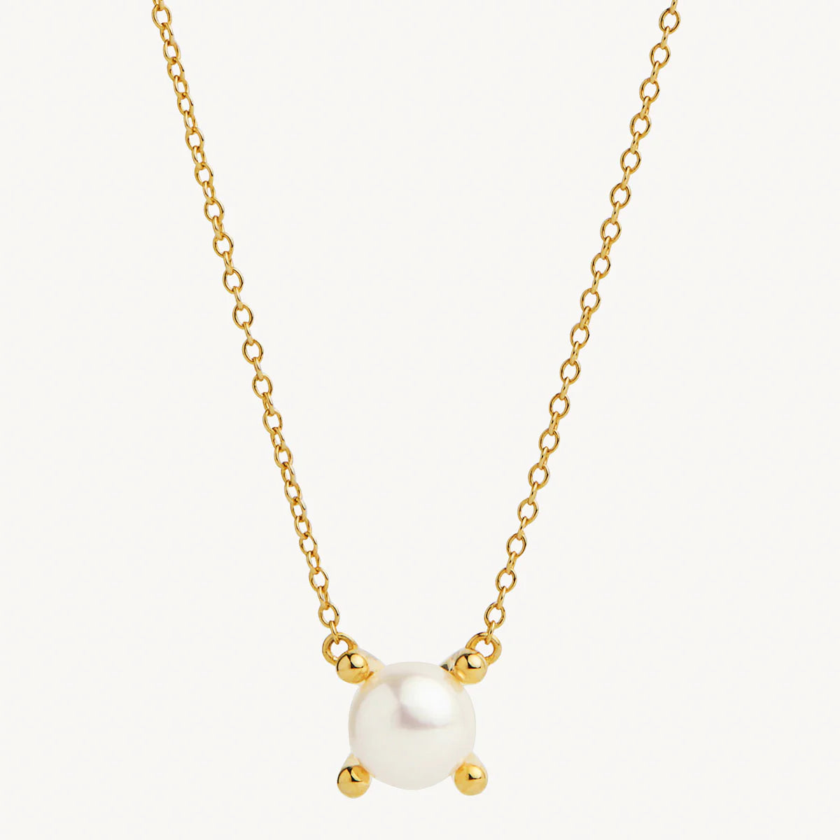 Najo Moana Yellow Gold Pearl Necklace