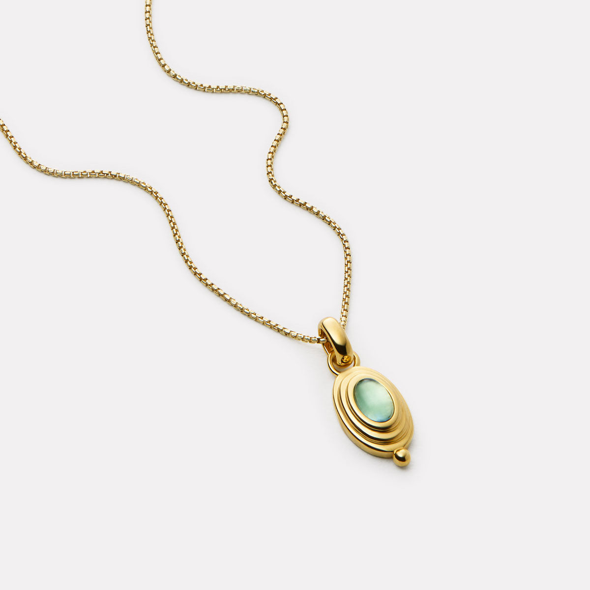 Najo Horizon Blue Topaz Necklace