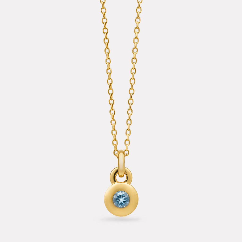 NAJO December Birthstone Necklace – Yellow Gold
