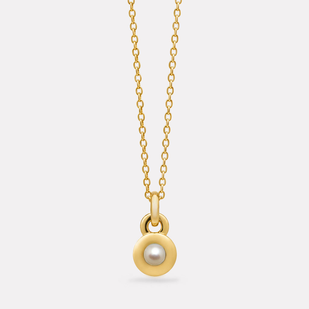 NAJO June Birthstone Necklace – Yellow Gold