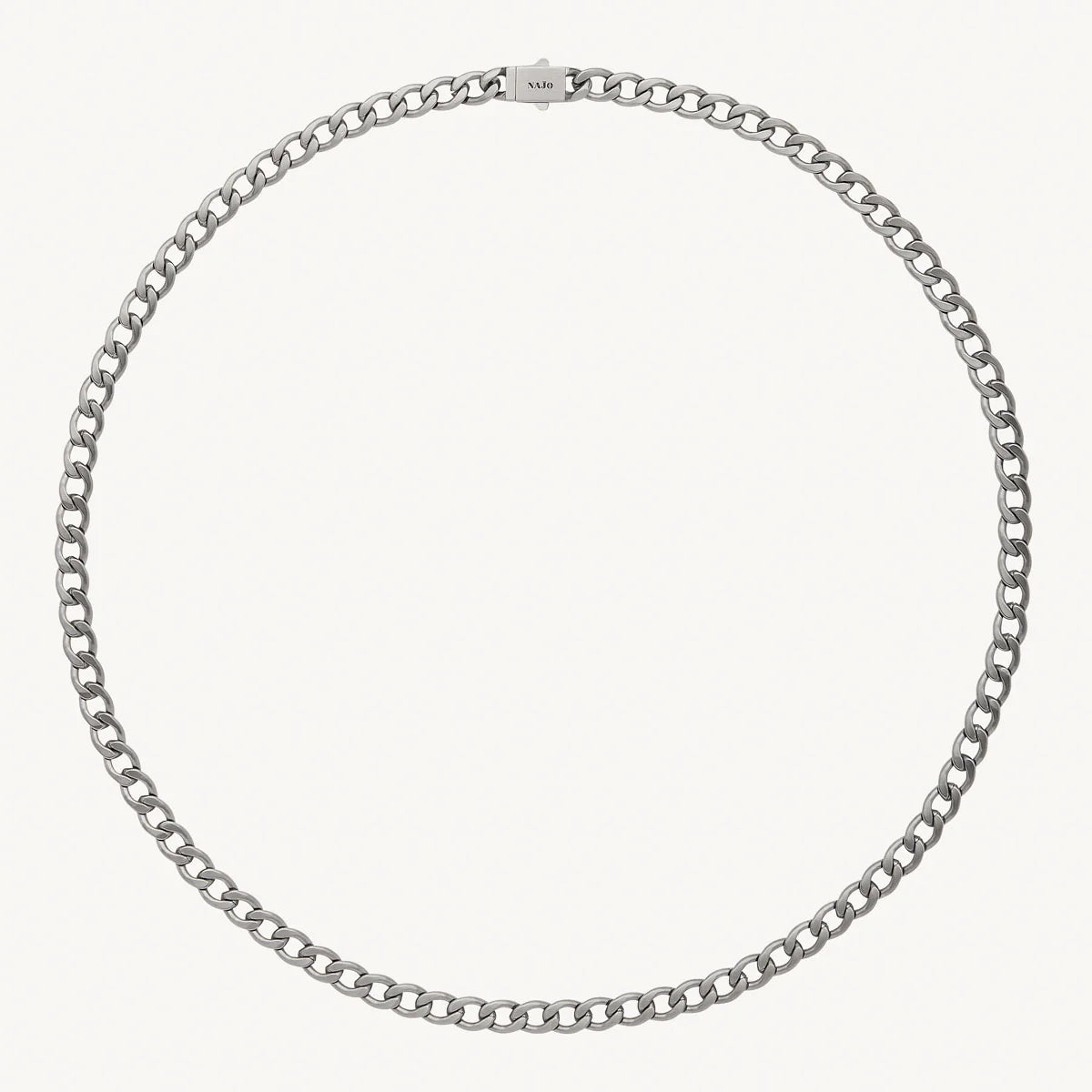 Najo Forge Men's Steel Chain Necklace