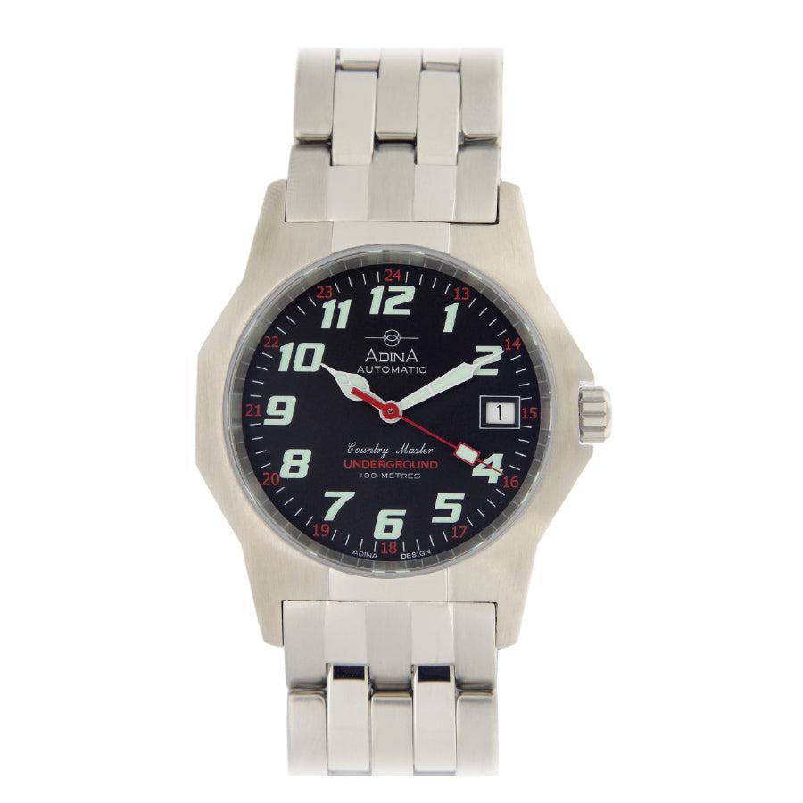 Adina Automatic Underground work watch NK151 S2FB 