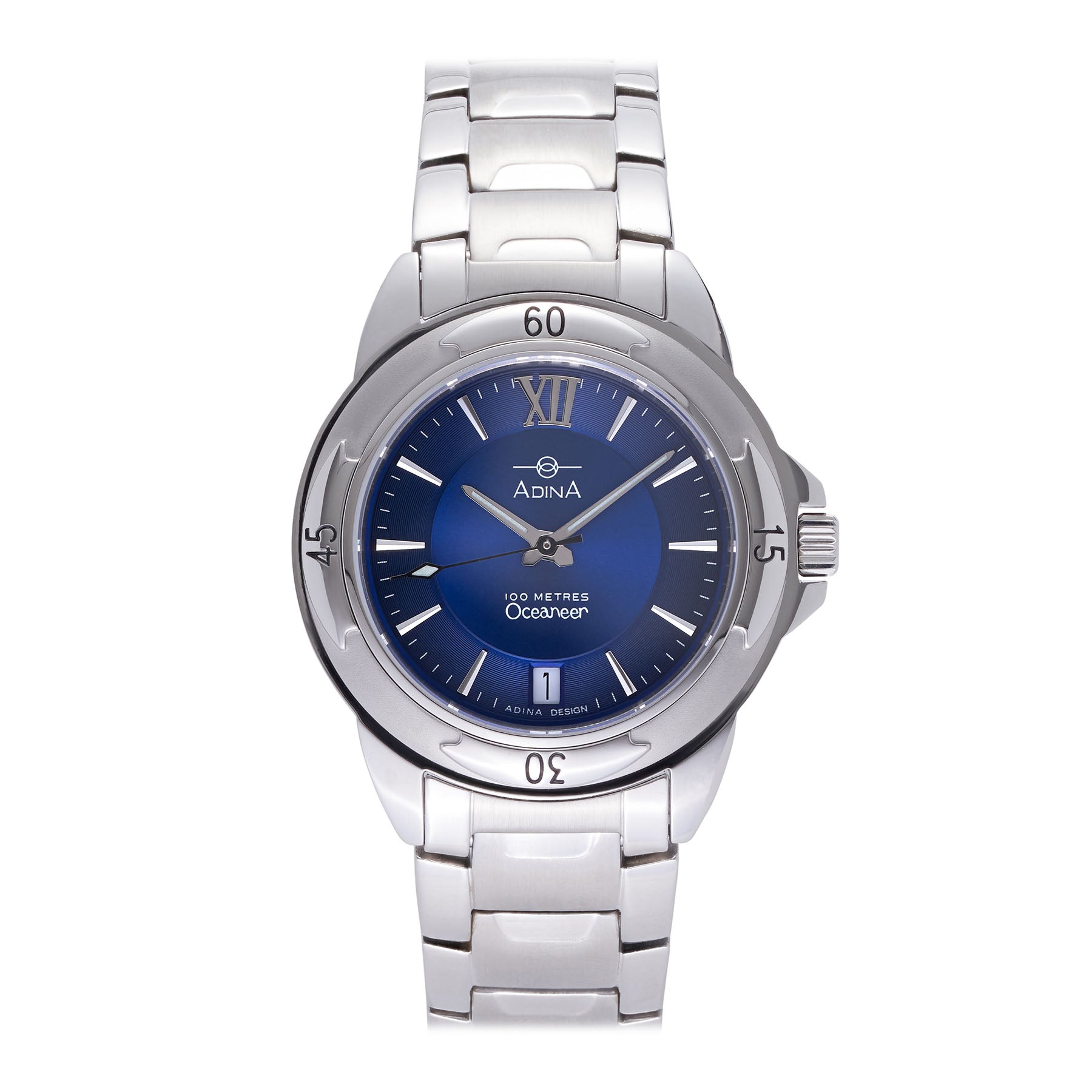 Adina Men's OCEANEER S/S BLUE IND BLET SAPPH DATE