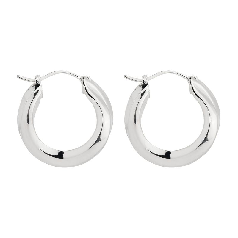 Najo Eterna Hoop Earring - Sterling Silver