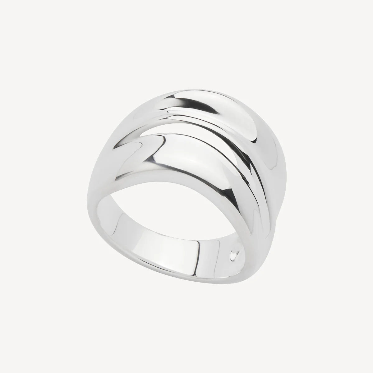 Najo Grace Silver Ring - Large