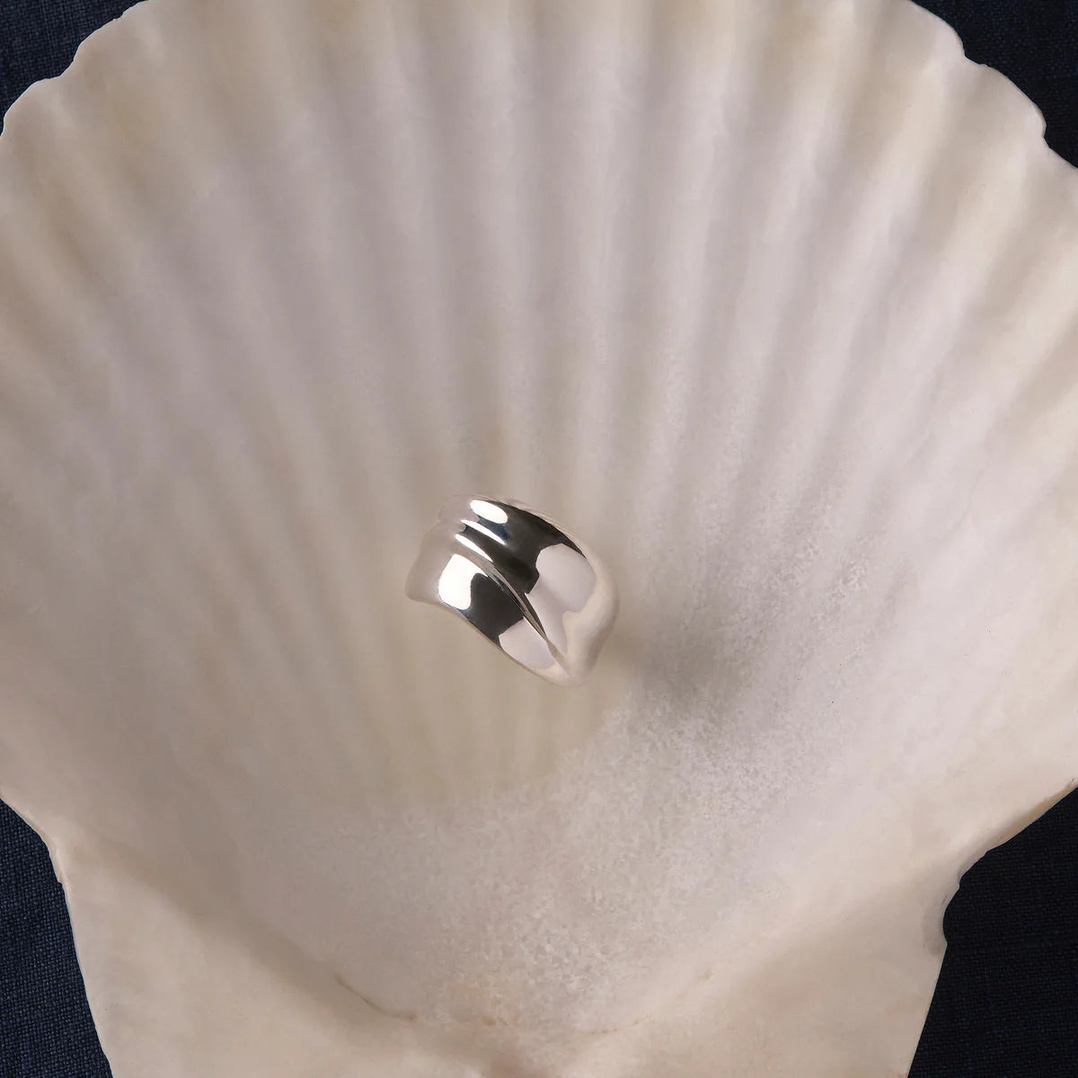 Najo Grace Silver Ring - Large