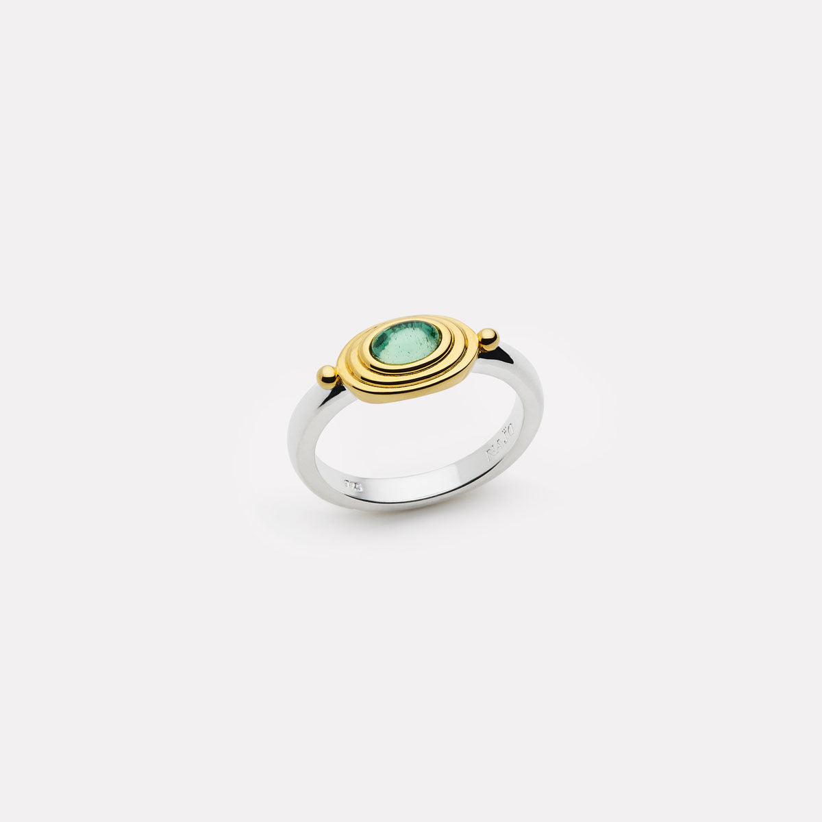 Najo Horizon Blue Topaz Ring - Small