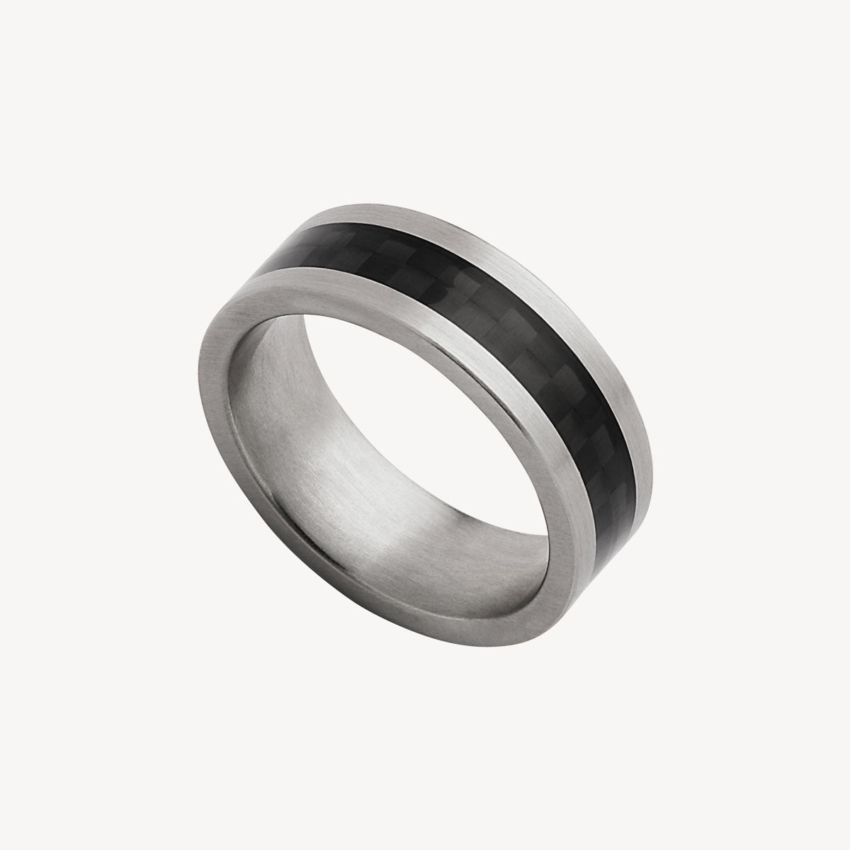 Najo Aviator Carbon Fibre and Steel Ring