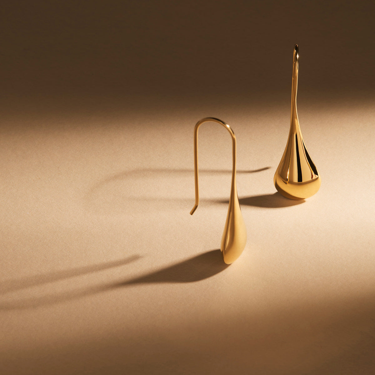 Najo Weeping Woman Earring - Yellow Gold