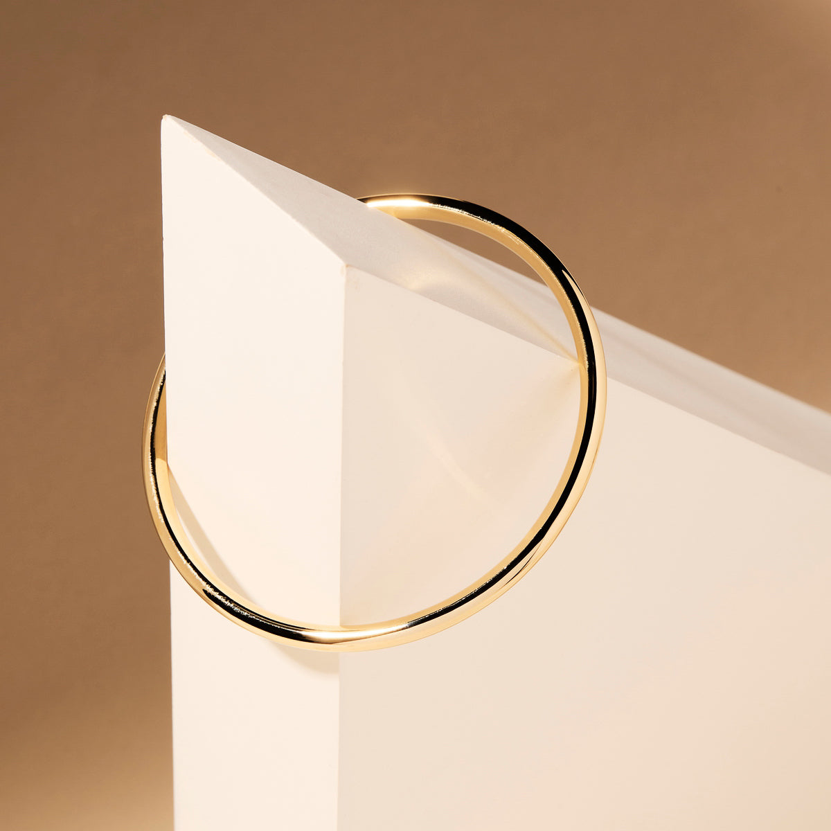 Najo Simplicity Bangle - Yellow Gold
