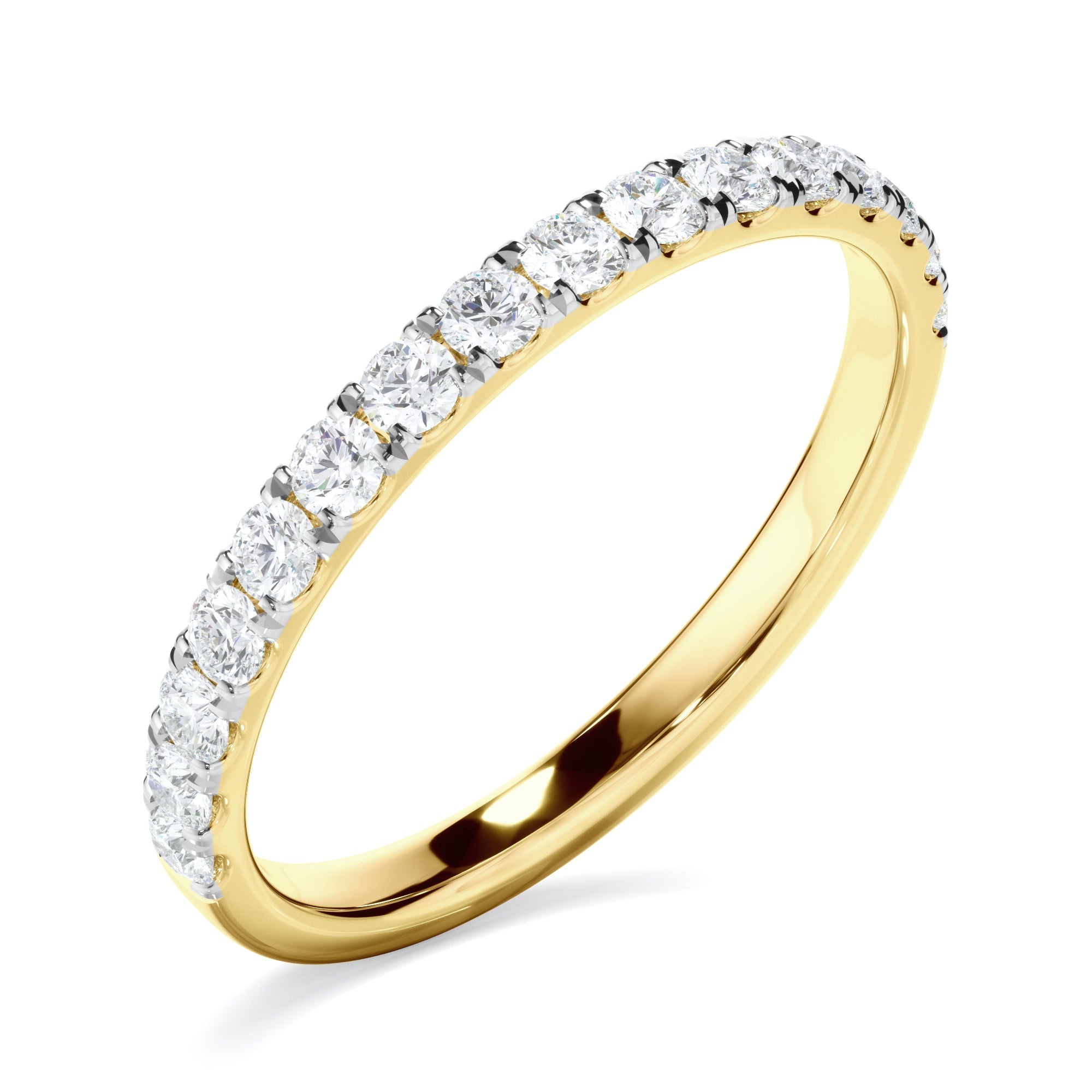 Diamond Claw Set Wedding Ring