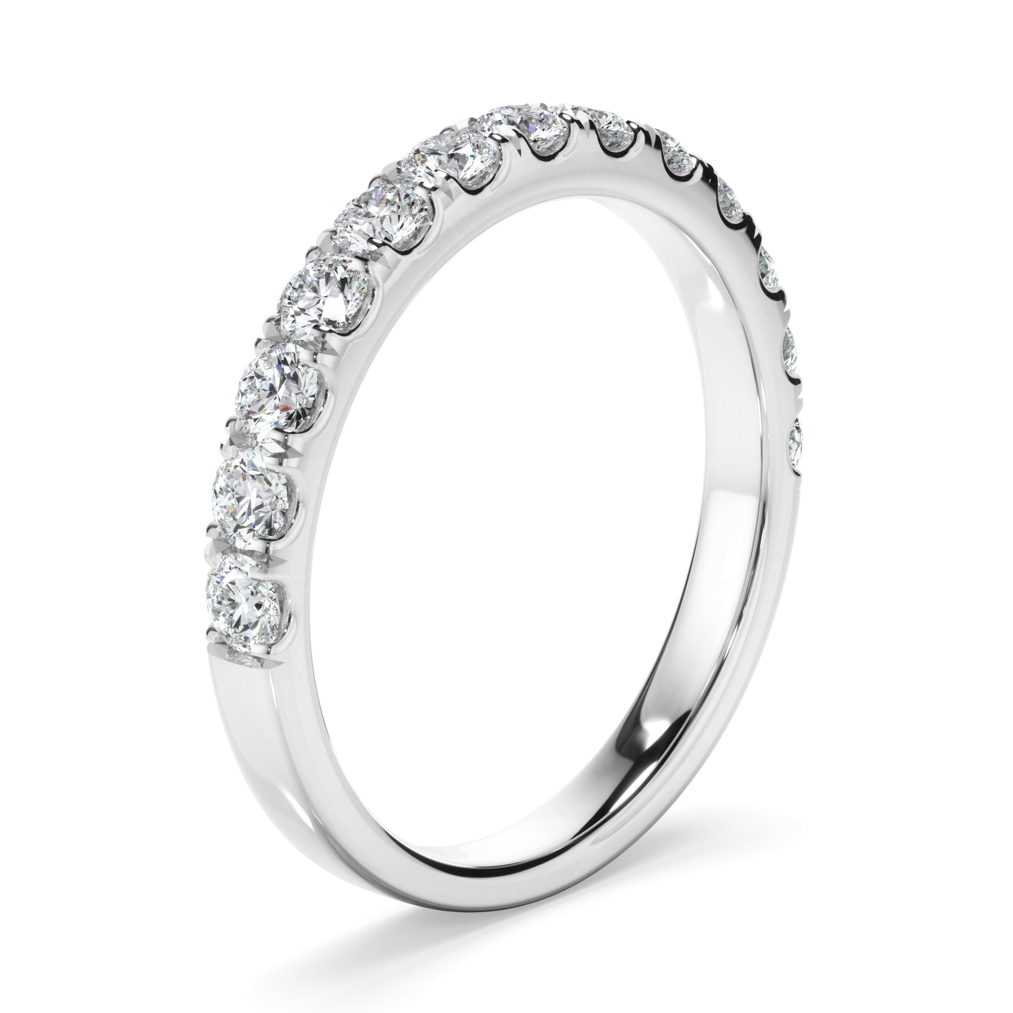 Diamond Claw Set Wedding Ring