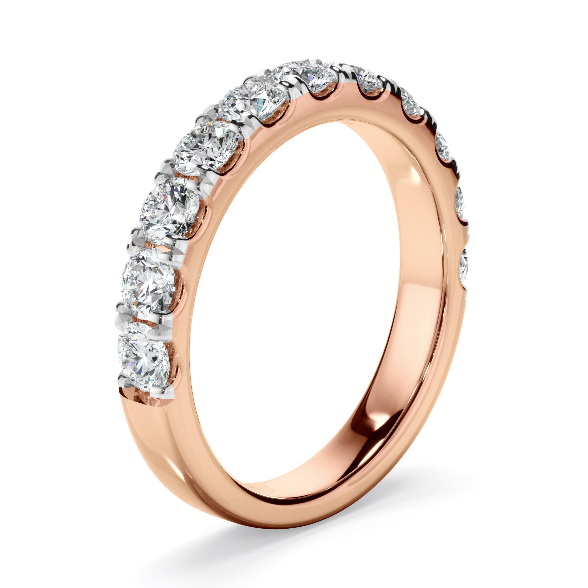 Diamond Claw Set Wedding Ring