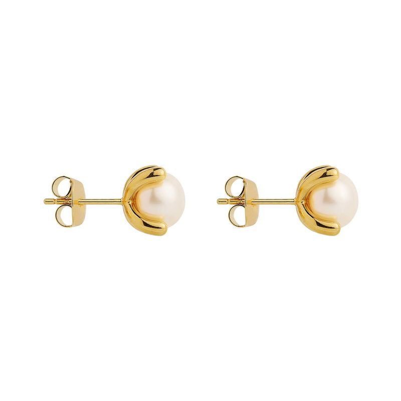 Najo Moana Pearl Earring - Yellow Gold