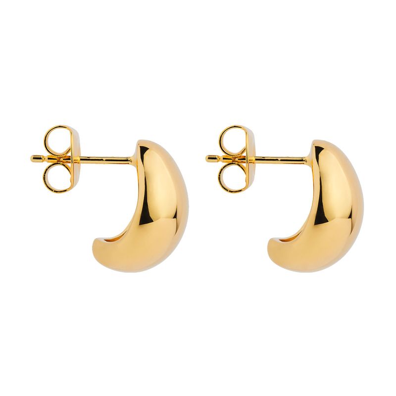 Najo Encounter Stud Earring - Yellow Gold