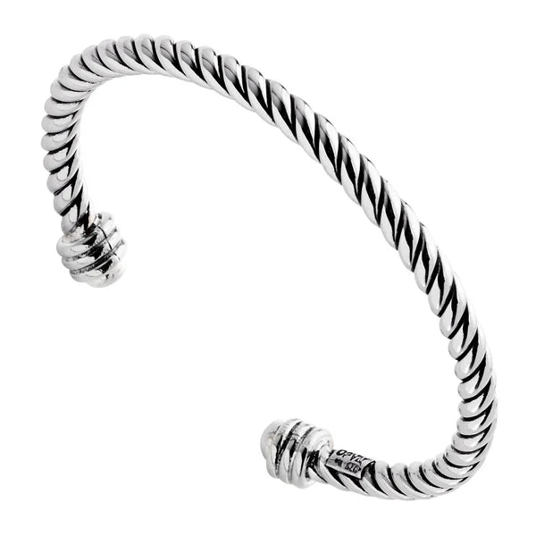 Najo Rope Silver Cuff (60mm)