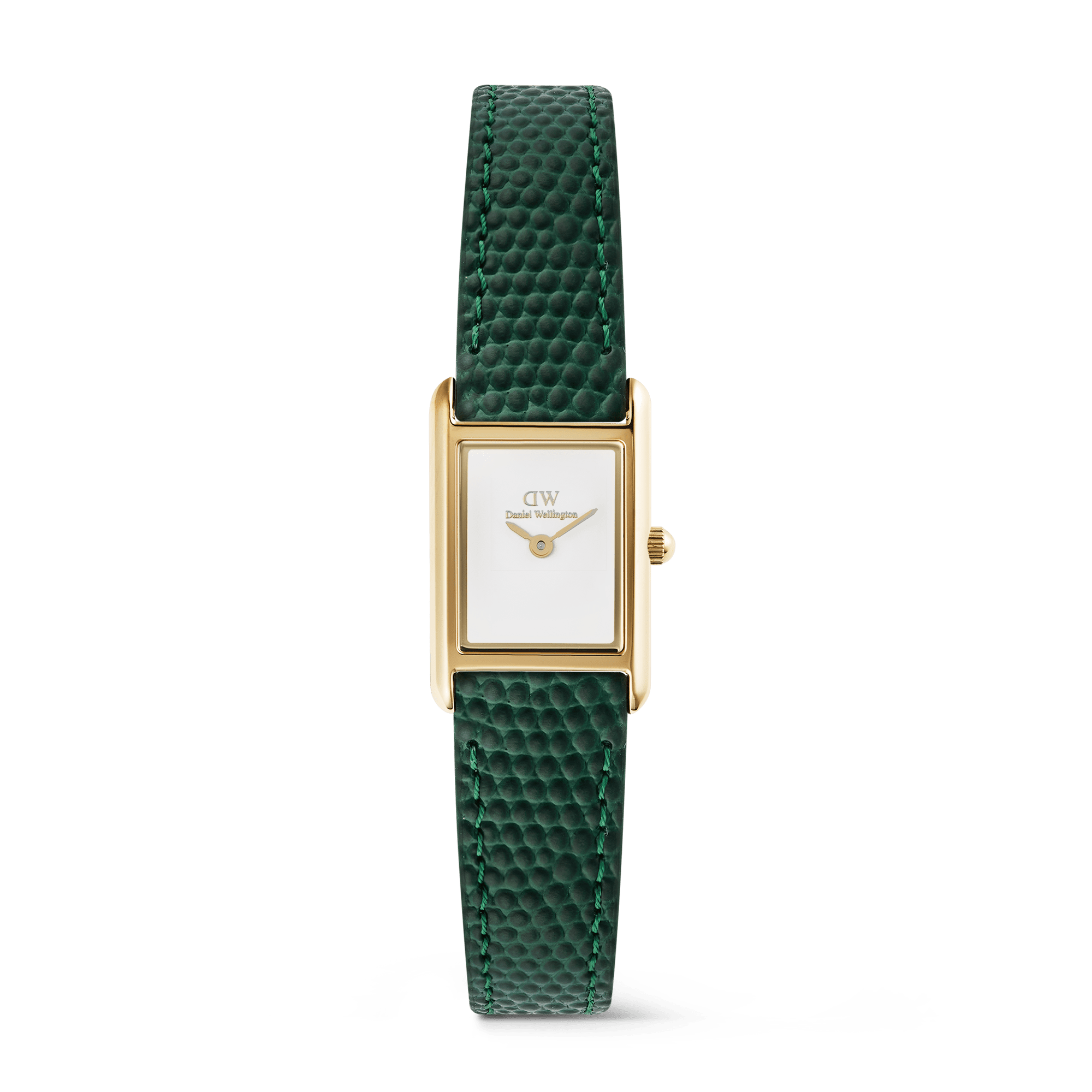 Daniel Wellington Bound Mini Green Lizard Gold