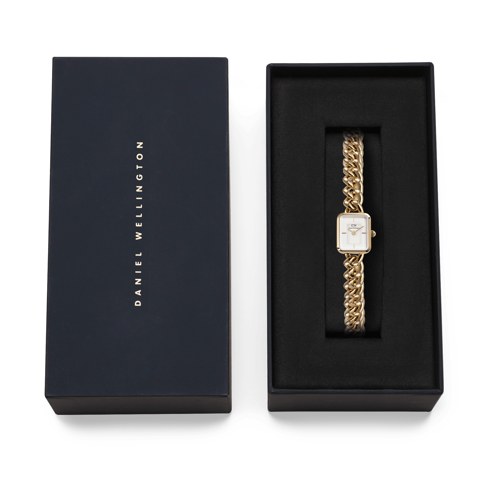 Daniel Wellington Jolie Chain Gold Watch