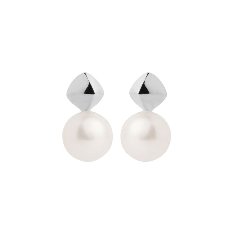 Najo Mirage Pearl Earring - Sterling Silver