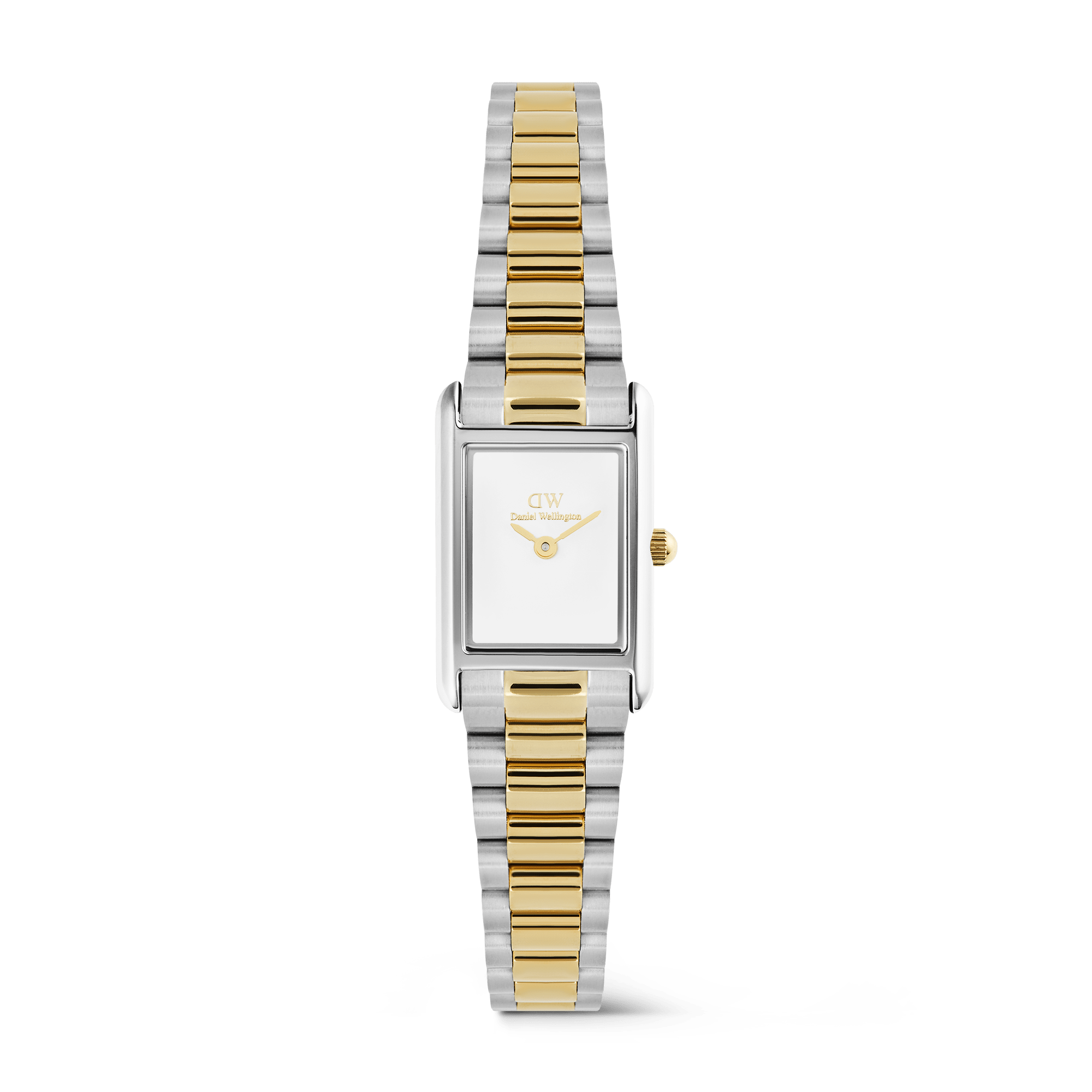Daniel Wellington Bound Mini 3-Link Two Tone Gold