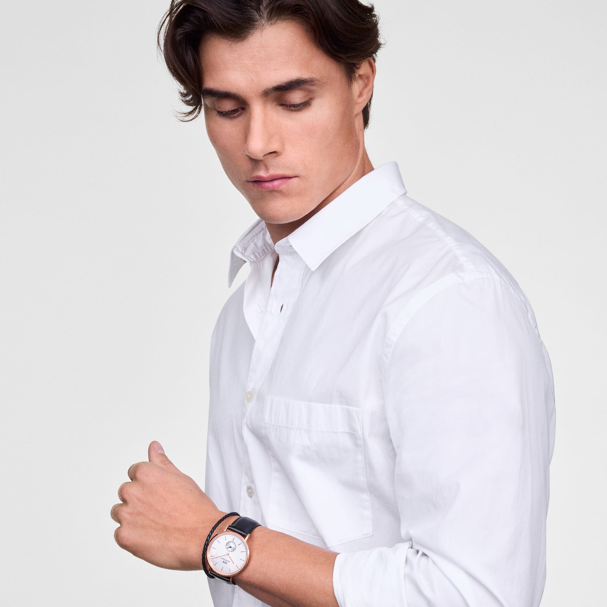 Daniel Wellington Classic Multi-Eye Sheffield Off-white Sunray Rose Gold