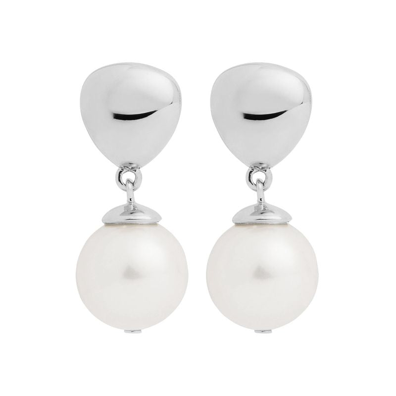 Najo Islander Pearl Earring - Sterling Silver