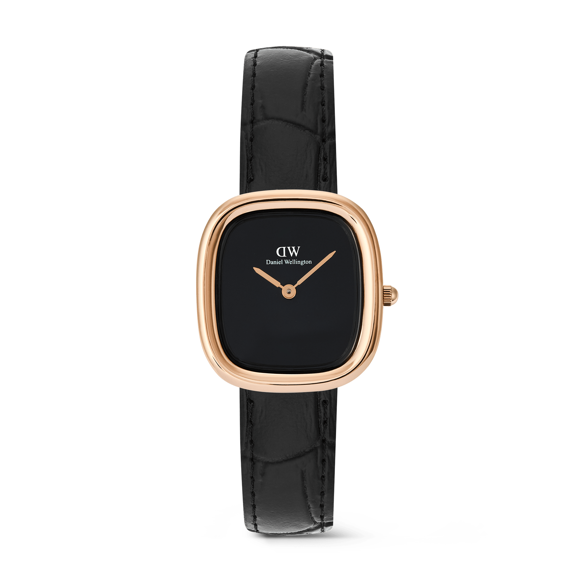 Daniel Wellington Margot Reading Onyx Ceramic Rose Gold