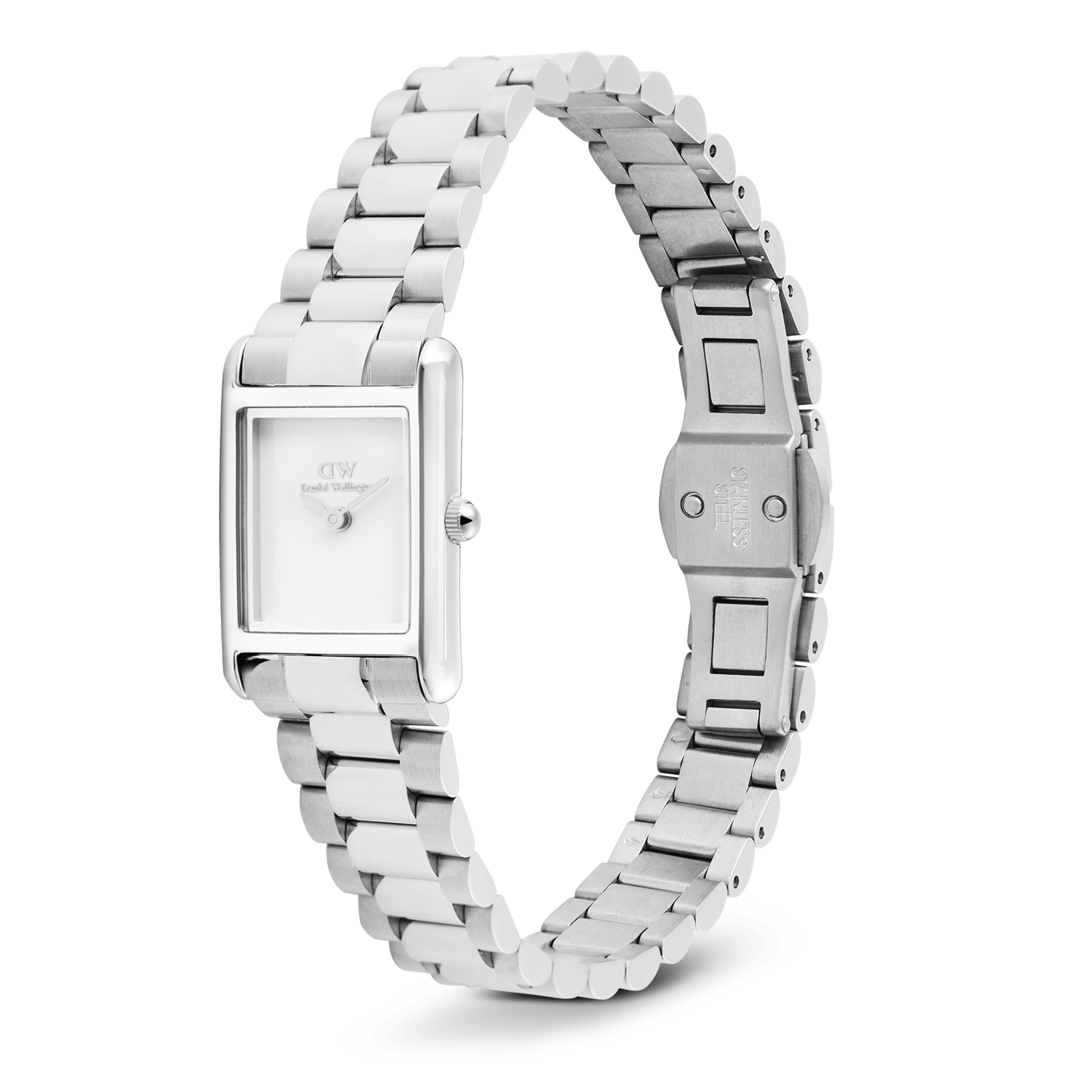 Daniel Wellington Bound Mini 3-Link Silver