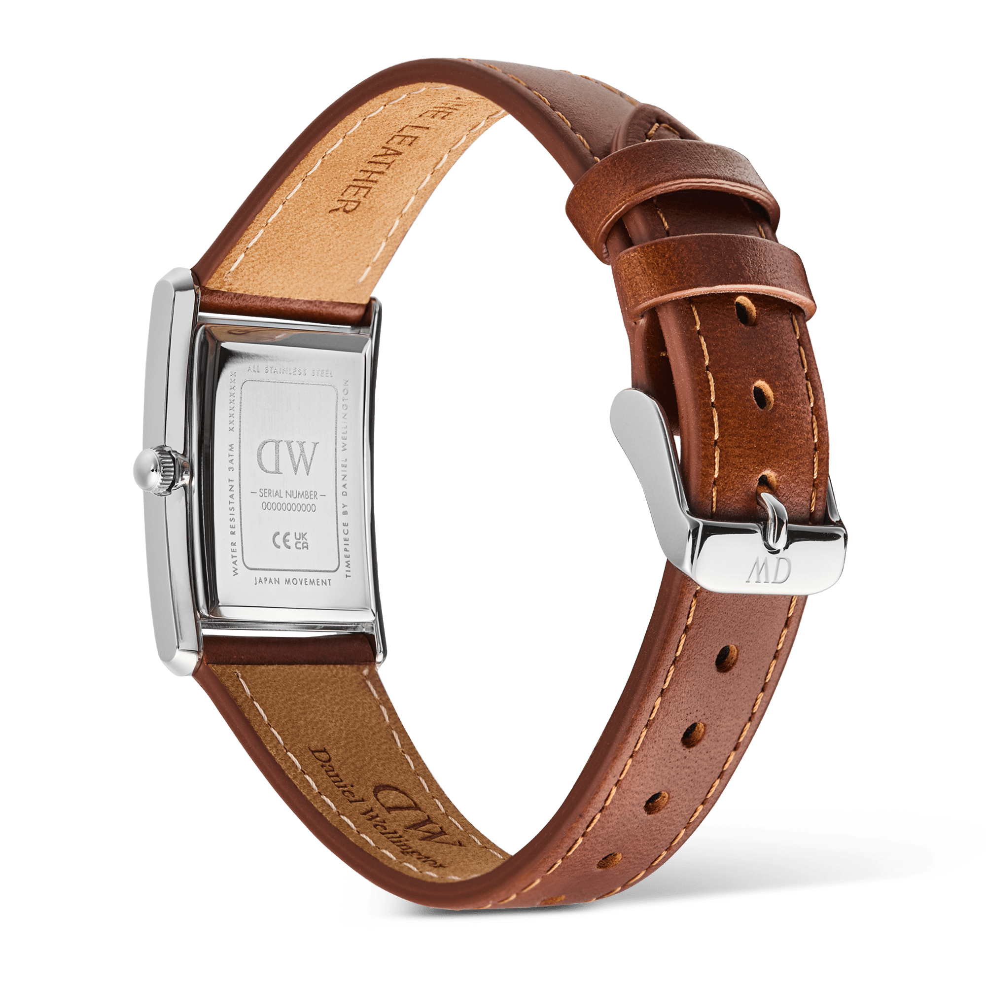 Daniel Wellington Bound Light Brown Arctic Guilloché Silver