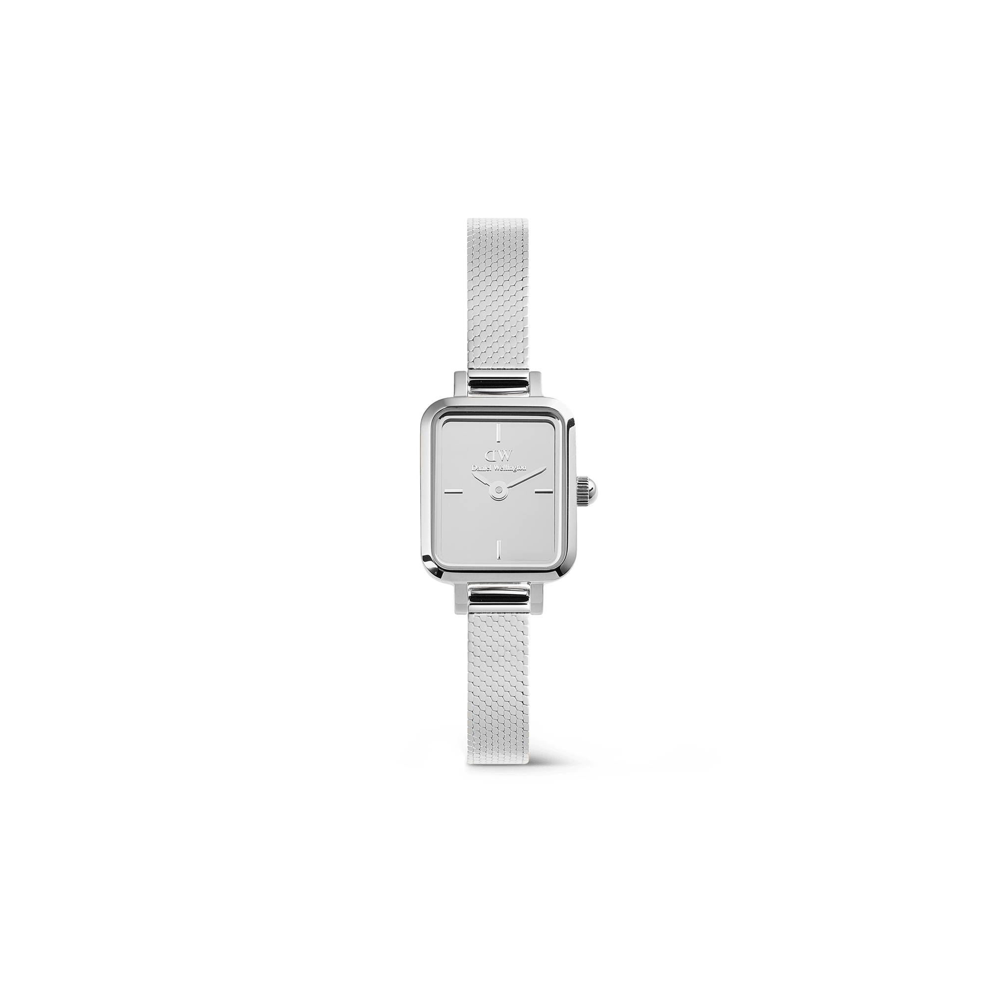 Daniel Wellington Quadro Mini Reflection Silver Watch