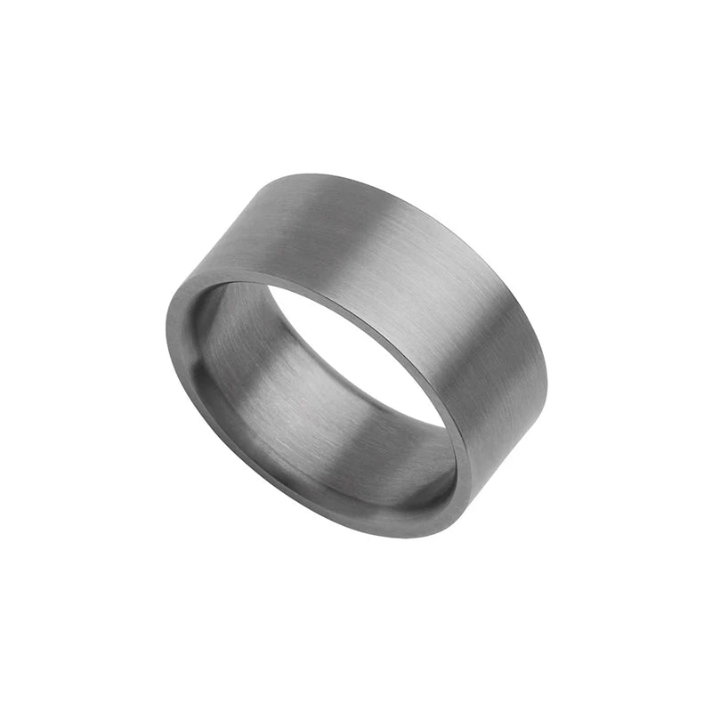 Najo Ash Men's Steel Ring - 13
