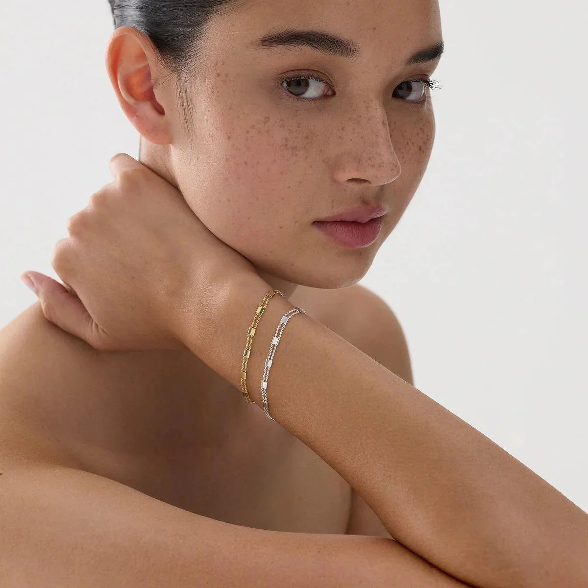 Najo Summer Veil Bracelet - Yellow Gold