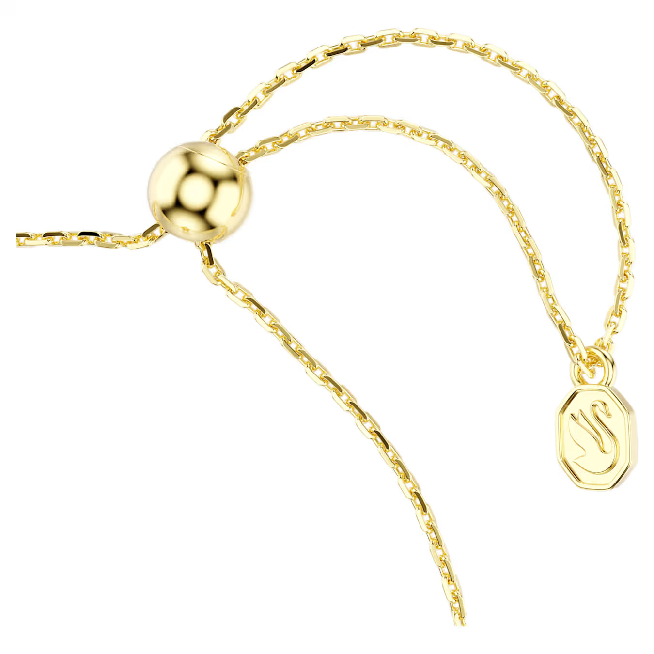 Sublima Bracelet, Round Cut, Star, White, 18K Gold Finish