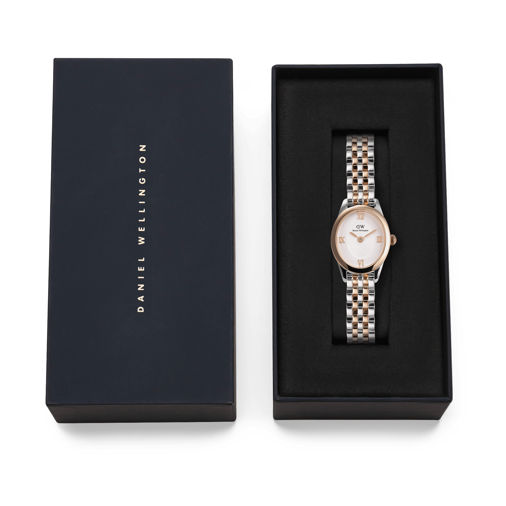 Daniel Wellington Ophelia Mini Two Tone Rose Gold Watch