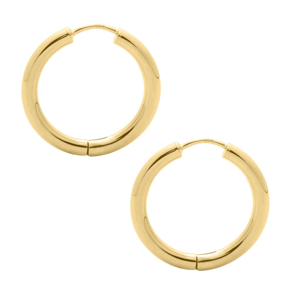 Huggie Earrings in 9ct Gold